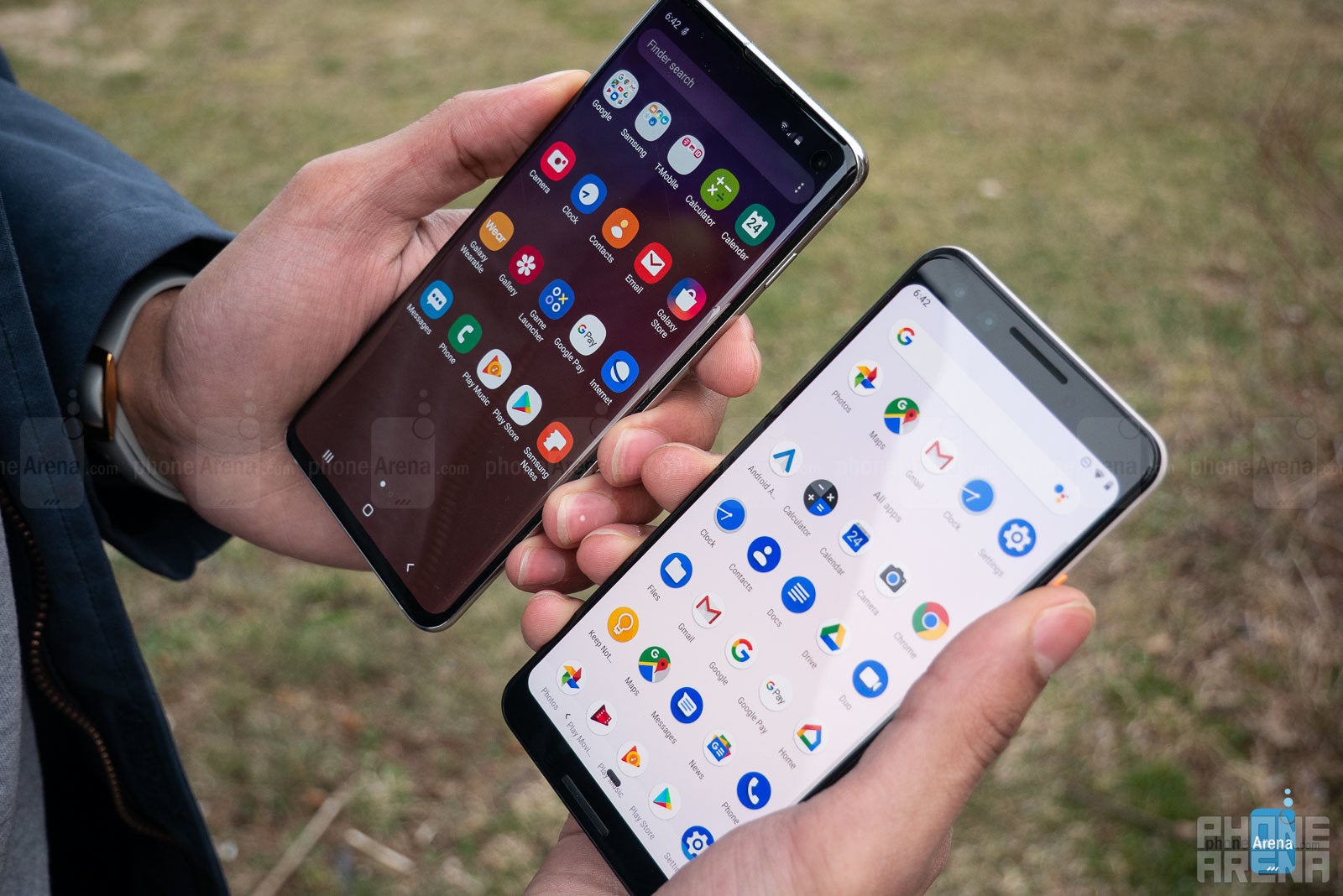 Samsung Galaxy S10 vs Google Pixel 3