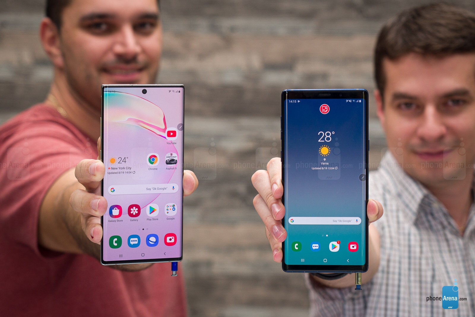 Samsung Note 10 Plus vs Note 8