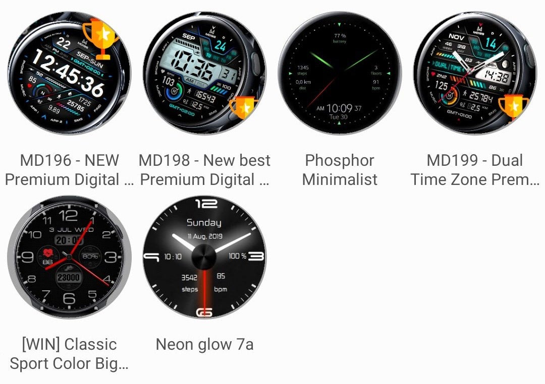 Third-party watchfaces are available in the Galaxy Wear app - Samsung Galaxy Watch Active 2 Review