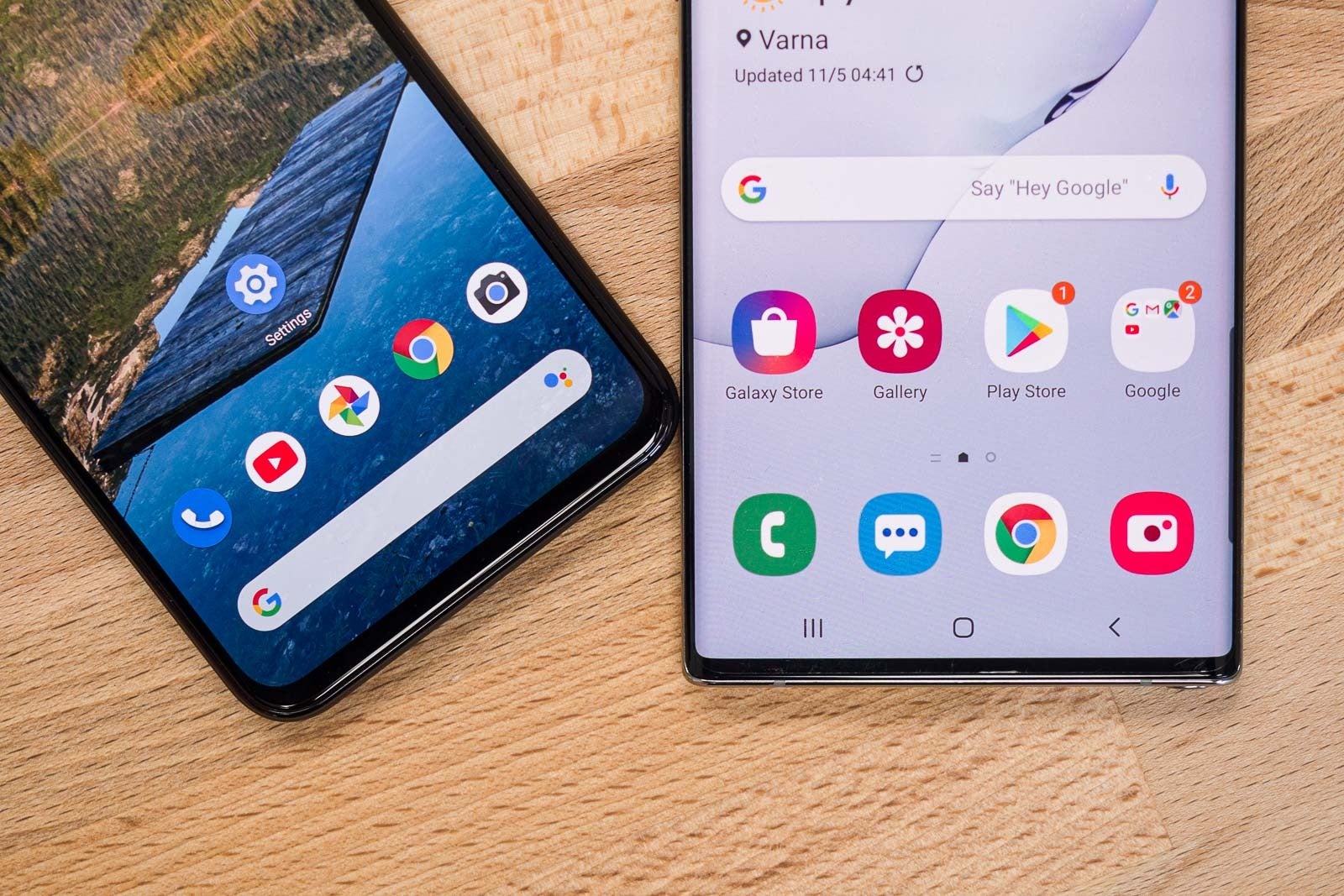 Google Pixel 4 XL vs Samsung Galaxy Note 10+