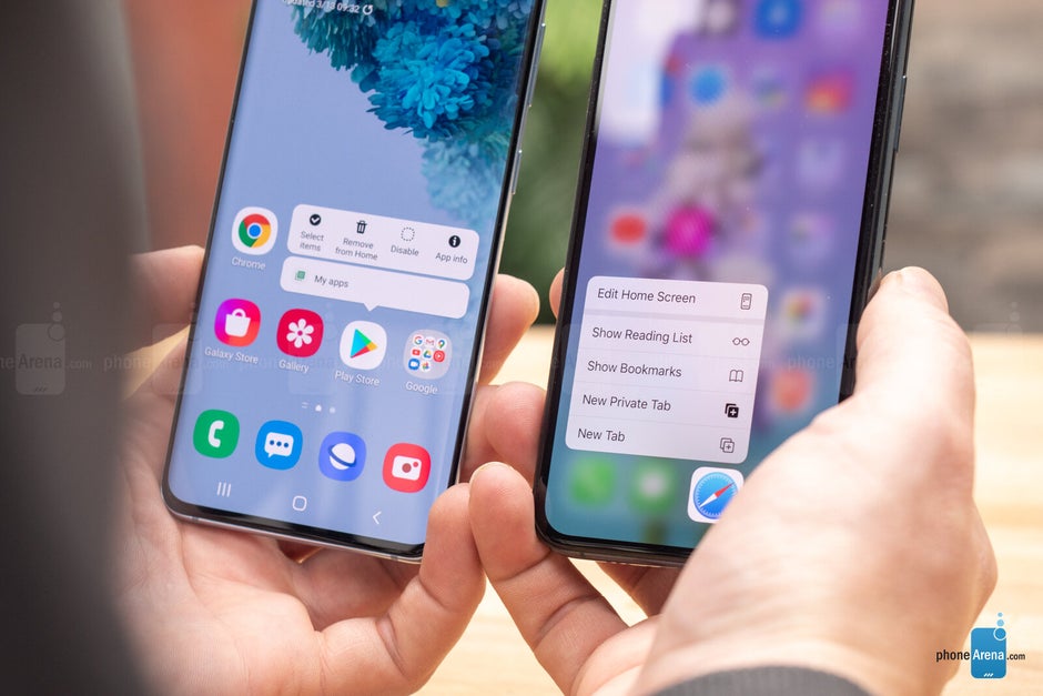 Samsung Galaxy S20 vs Apple iPhone 11 Pro