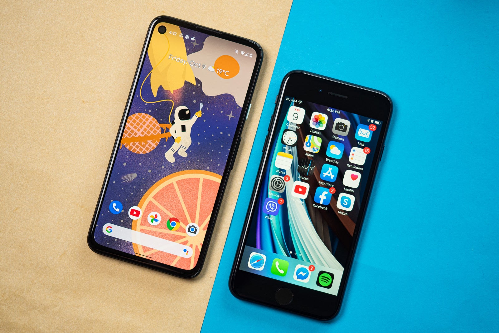 Google Pixel 4a vs Apple iPhone SE (2020)