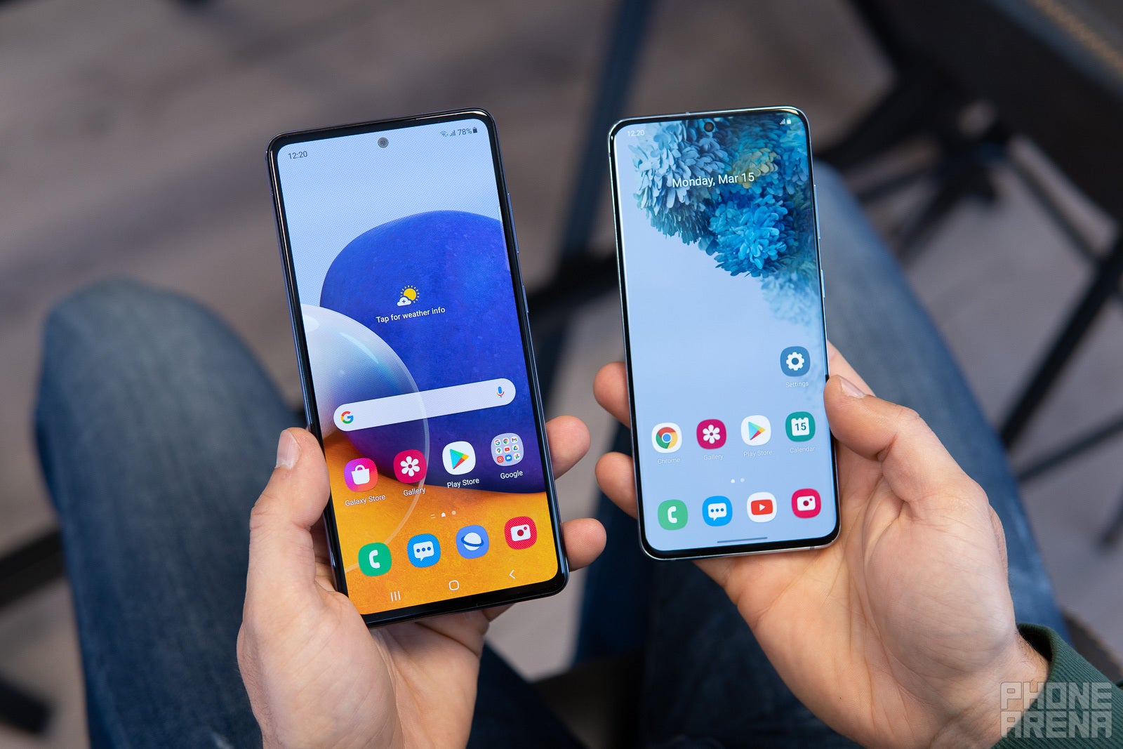 Galaxy A72 vs Galaxy S20 - Samsung Galaxy A72 5G vs Galaxy S20 5G