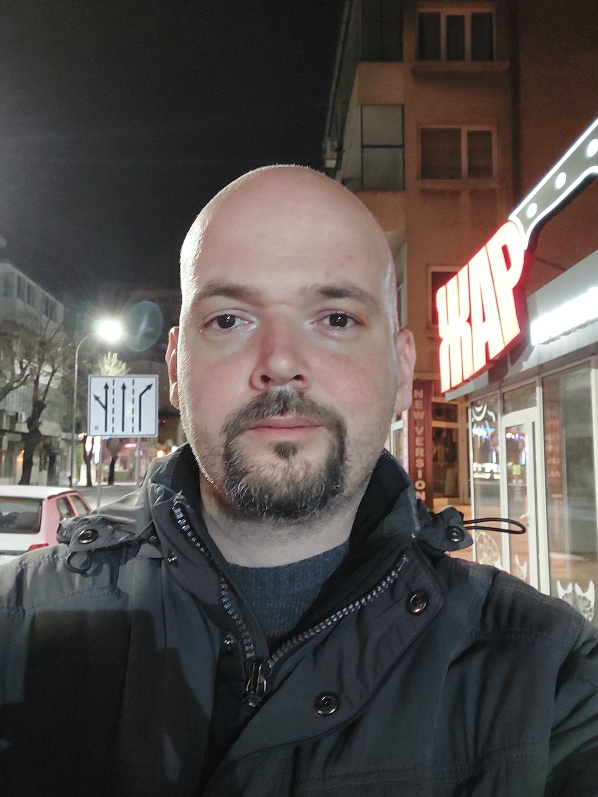 A52 nighttime selfie - Samsung Galaxy A52 5G vs Galaxy A51 5G comparison