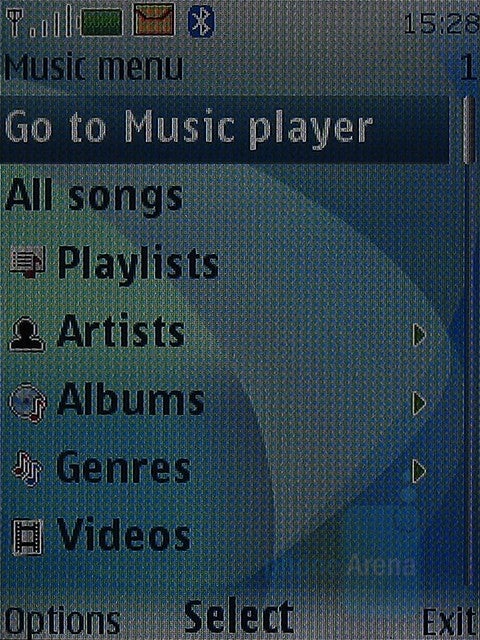 Music Player Interface - Nokia 6500 classic Review