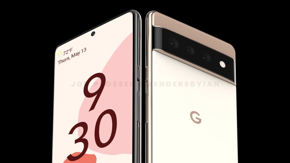 Rendu du Pixel 6 - Google Pixel 6 vs Pixel 5a: comparaison préliminaire