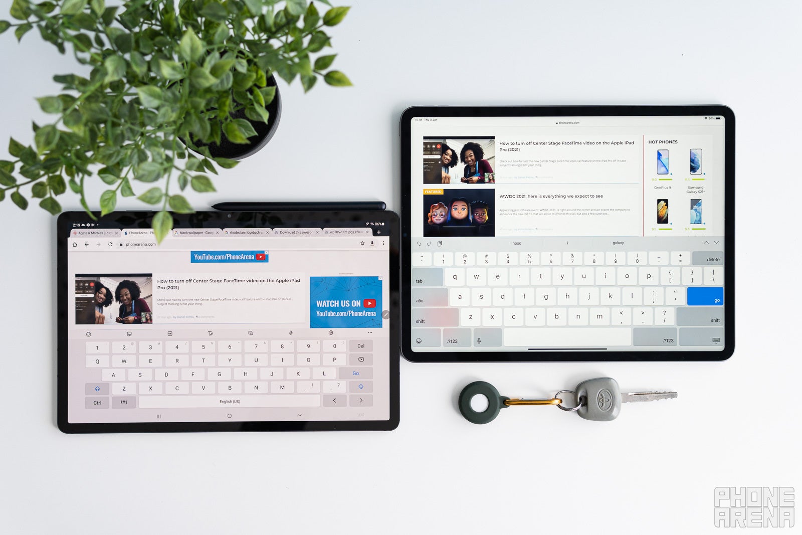 Apple iPad Pro (2021) vs Samsung Galaxy Tab S7