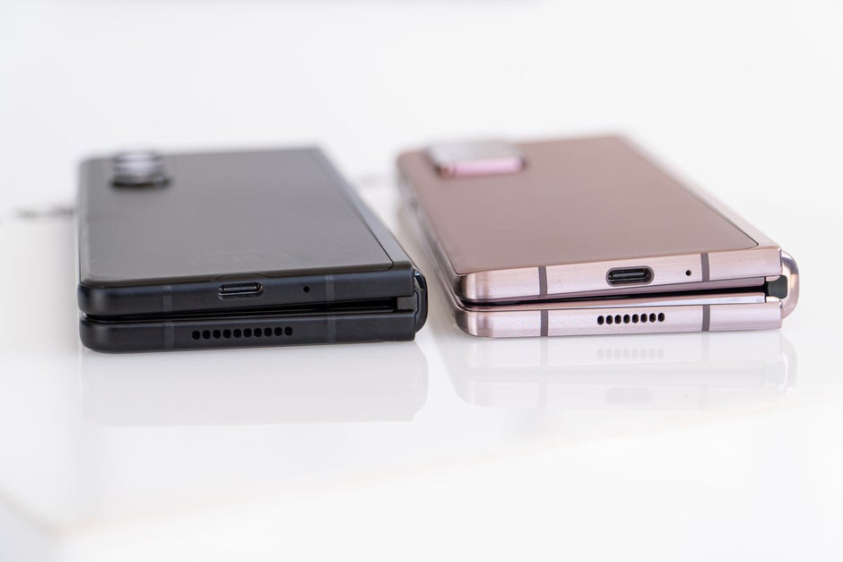 Z Fold 3 left, Z Fold 2 right - Samsung Galaxy Z Fold 3 review: the story unfolds