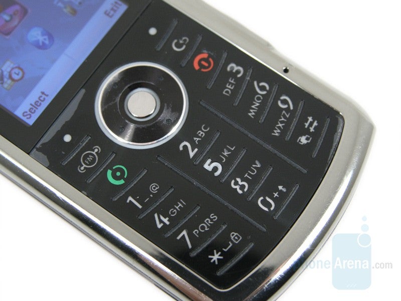 Keyboard - Motorola SLVR L9 Preview