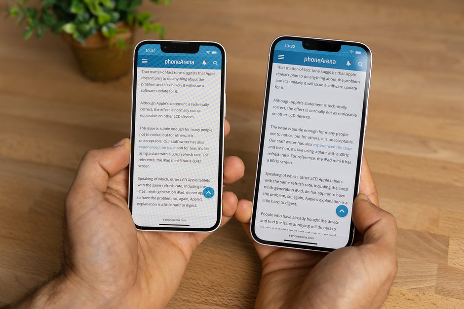 13 mini on the left, 13 on the right - iPhone 13 mini review: the small phone that's actually good