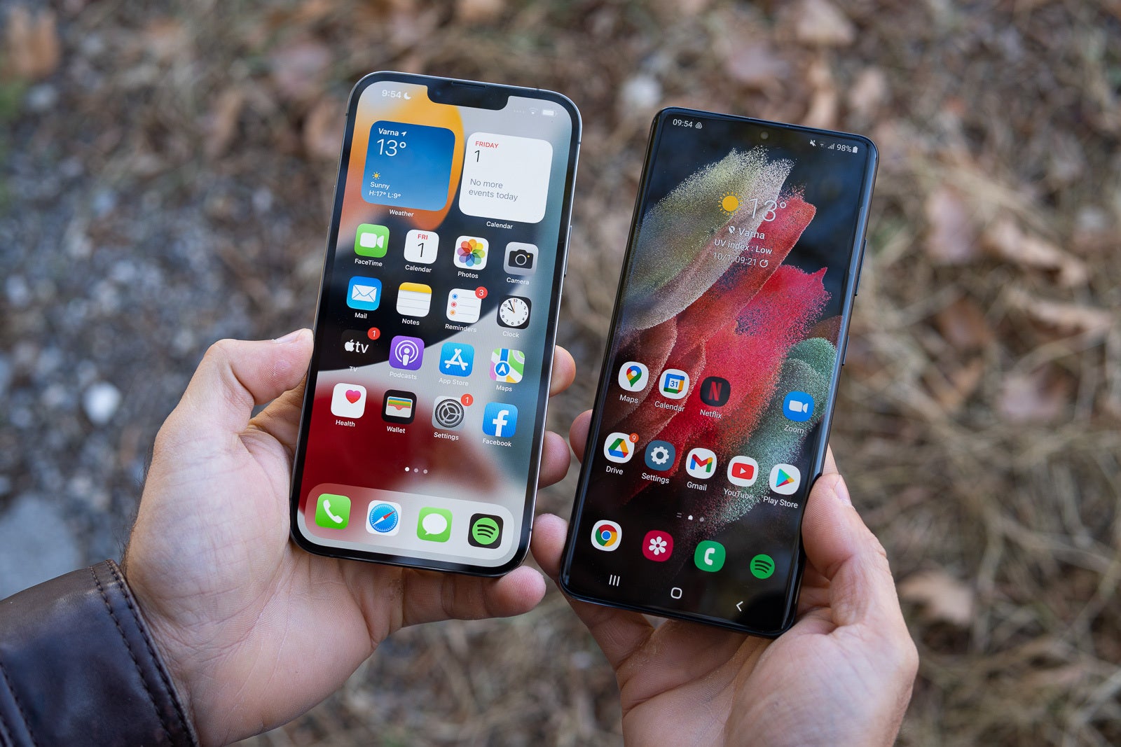 iPhone 13 Pro Max vs Galaxy S21 Ultra