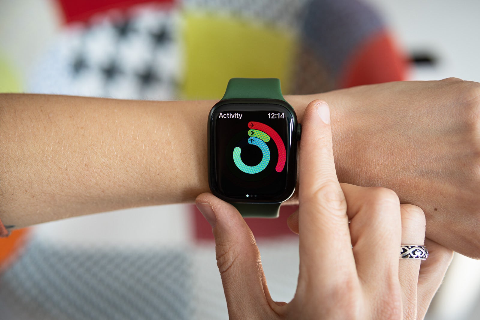 Apple Watch Series 7 activity rings - Apple Watch Series 7 Review