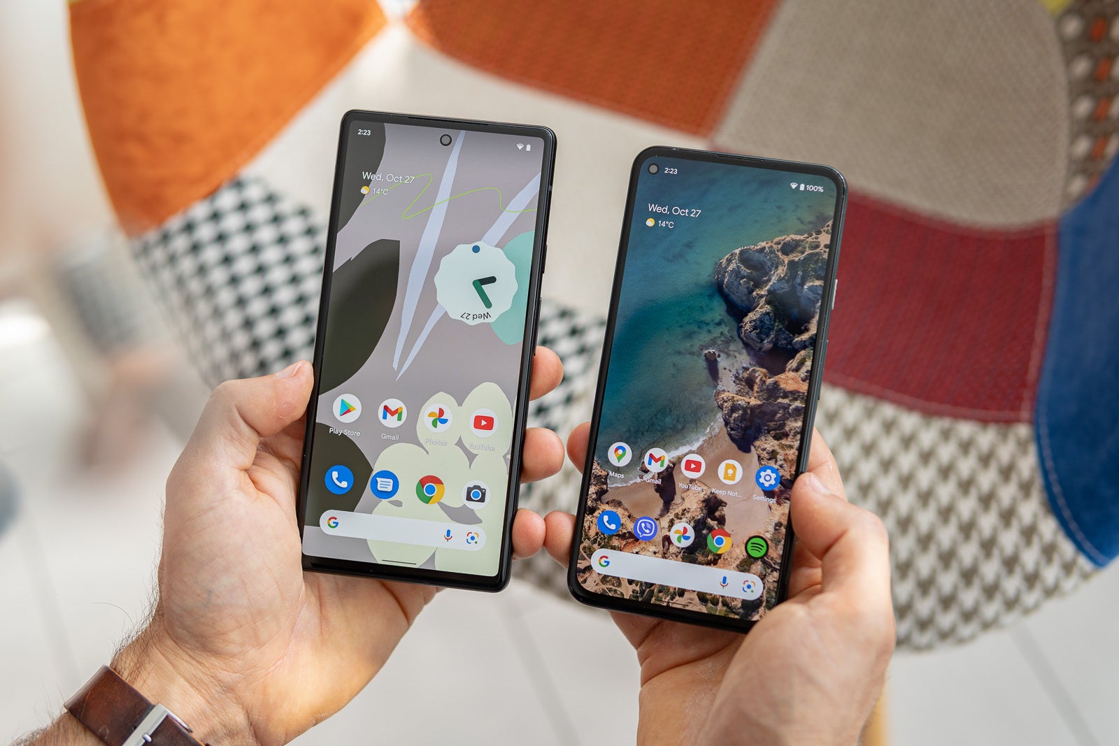 Google Pixel 6 vs Pixel 5a: main differences - PhoneArena