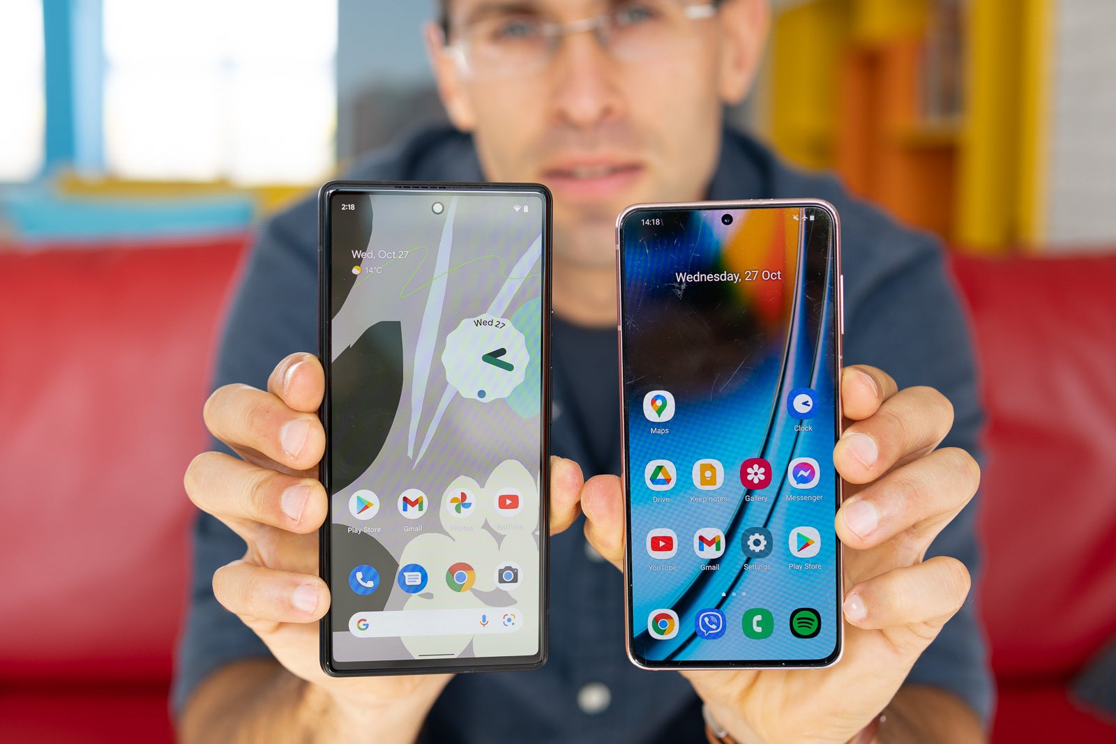 Google Pixel 6 vs Samsung Galaxy S21