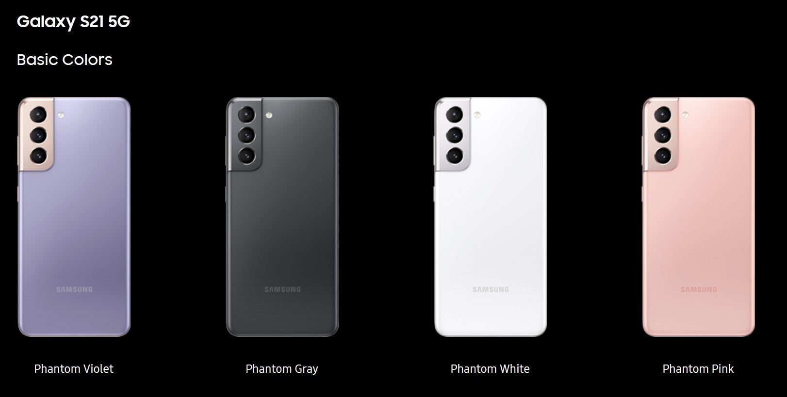 Galaxy S21 colors - Samsung Galaxy S21 FE vs Galaxy S21