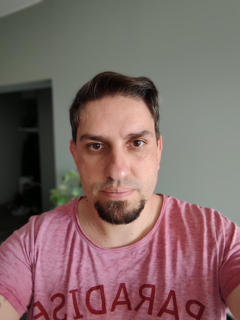 Portrait selfie