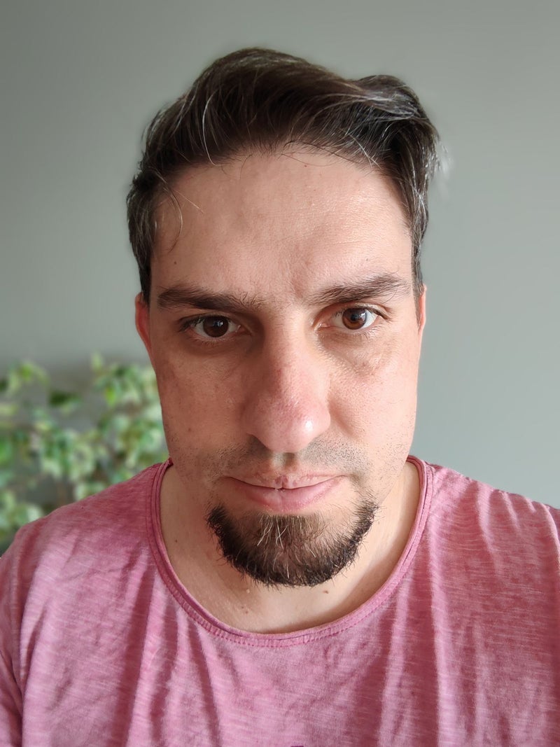 Portrait selfie