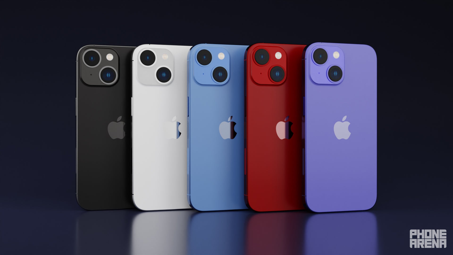 All expected iPhone 14 colors (Image Credit - Phone Arena)&quot;&amp;nbsp - iPhone 14 vs iPhone 14 Max: differences, expectations, predictions