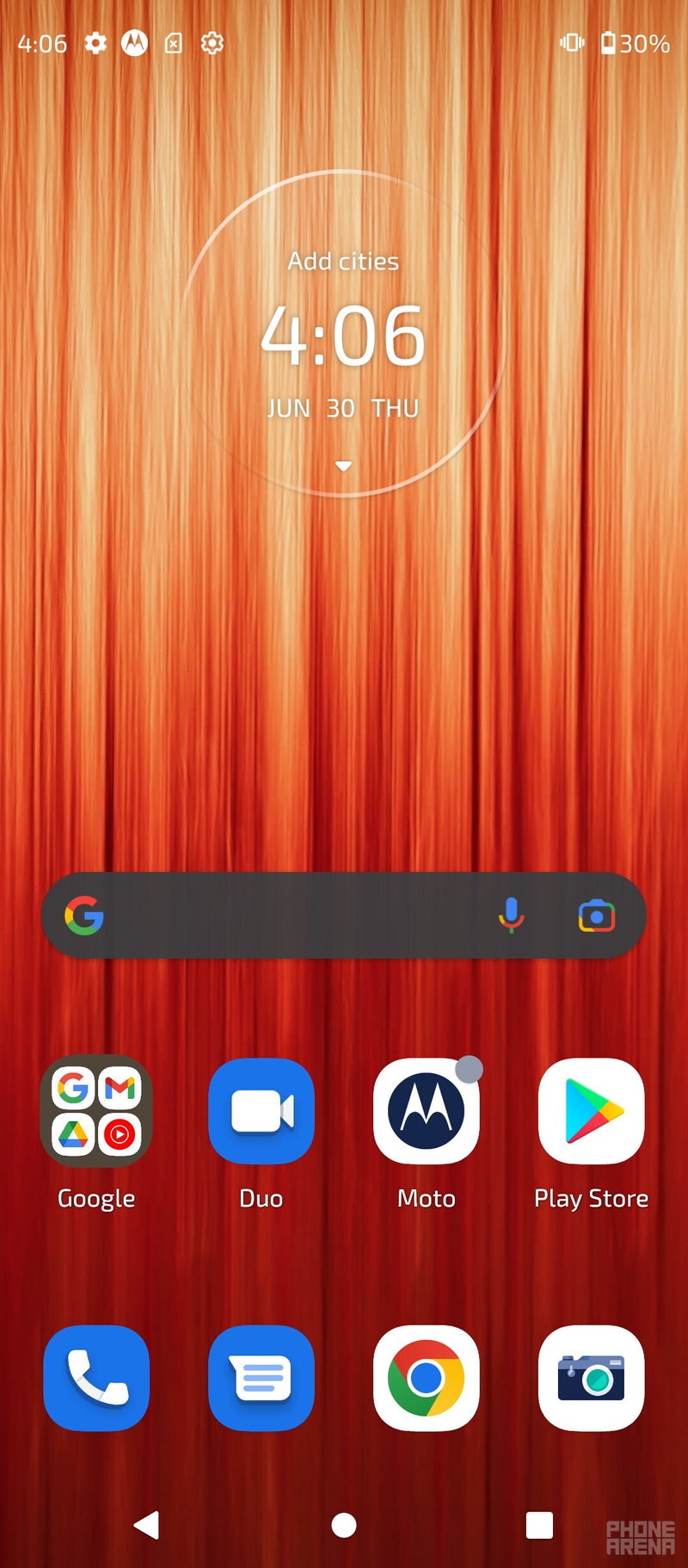 Moto G Stylus 5G (2022) interface