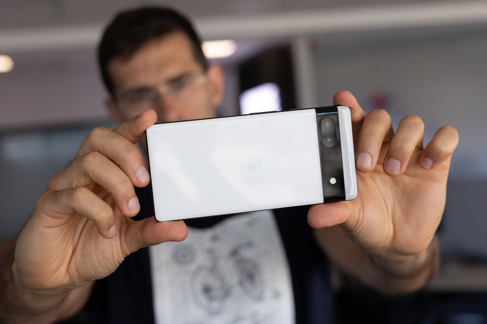 (Image credit - Phone Arena) You get a 12MP main and a 12MP ultra-wide camera - Google Pixel 6a review: still relevant in 2023!
