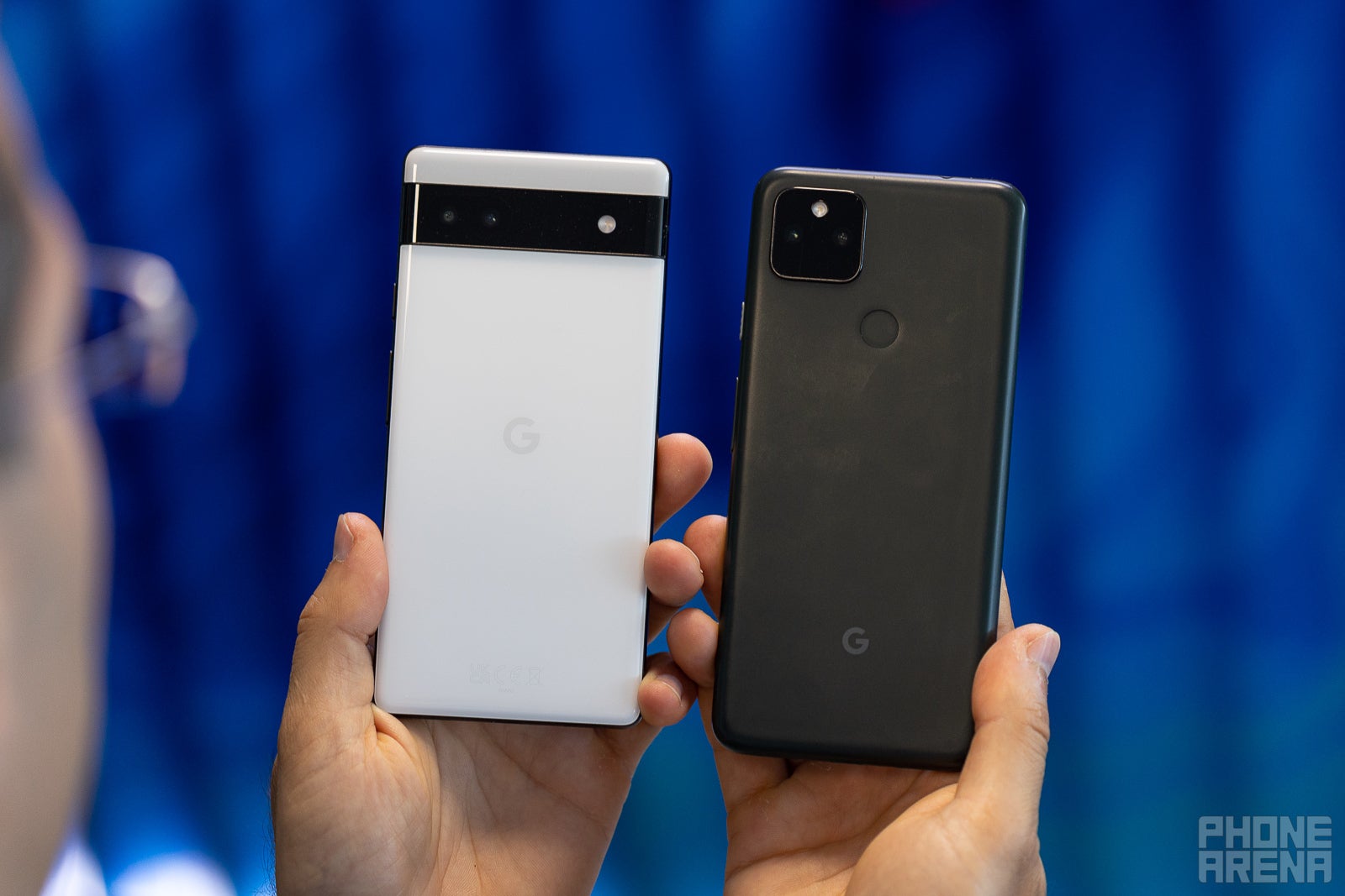 The Pixel 6a (left) and Pixel 5a (right) - Google Pixel 6a vs Pixel 5a comparison: Twice the performance!