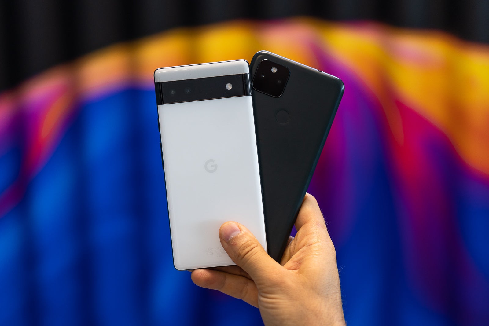 The Pixel 6a (left) and Pixel 5a (right) - Google Pixel 6a vs Pixel 5a comparison: Twice the performance!