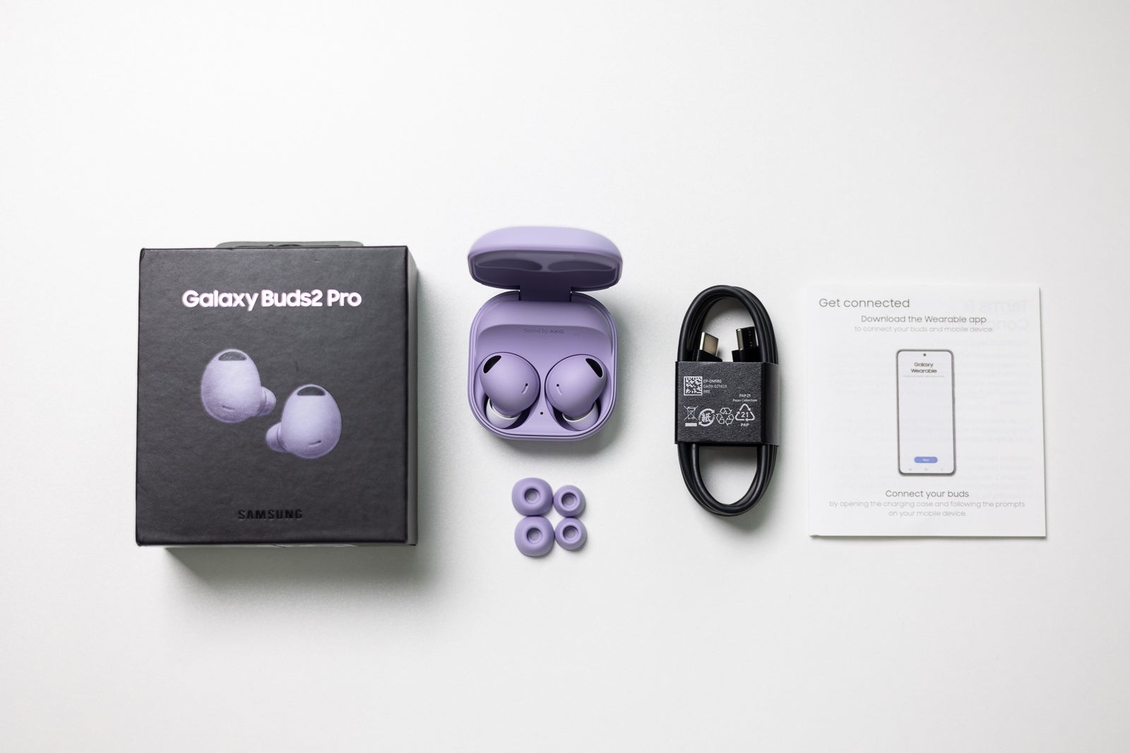 高い素材 Galaxy Buds2 Pro ボラパープル lambda-mdl.de