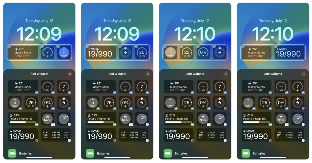 iOS 16, özelleştirilebilir kilit ekranları ve kilit ekranı widget'ları getiriyor - Apple iPhone 14 Plus önizlemesi: Daha büyük ama yine de çentikli
