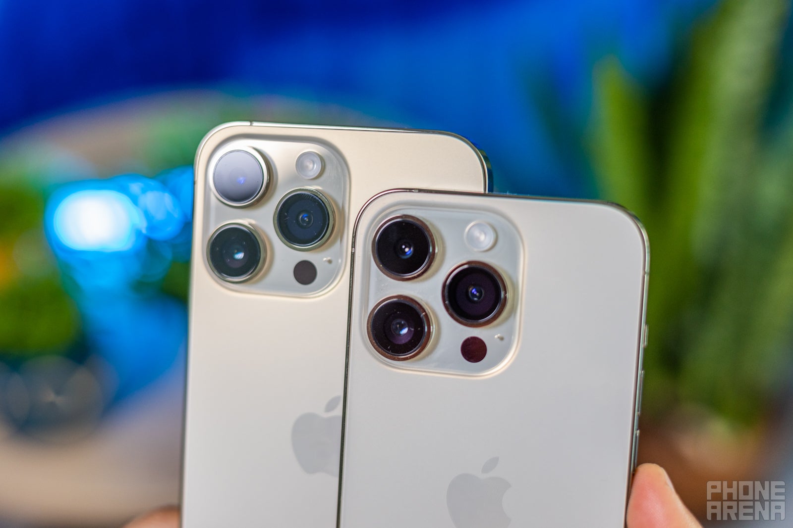 Triple-camera systems make all the difference in contrast with the regular iPhone 14 models (Image Credit - PhoneArena) - Apple iPhone 14 Pro Max vs iPhone 14 Pro: The itch to switch