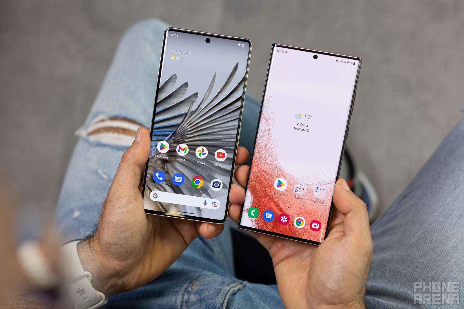 Pixel 7 Pro vs Galaxy S22 Ultra: top dogs of the past