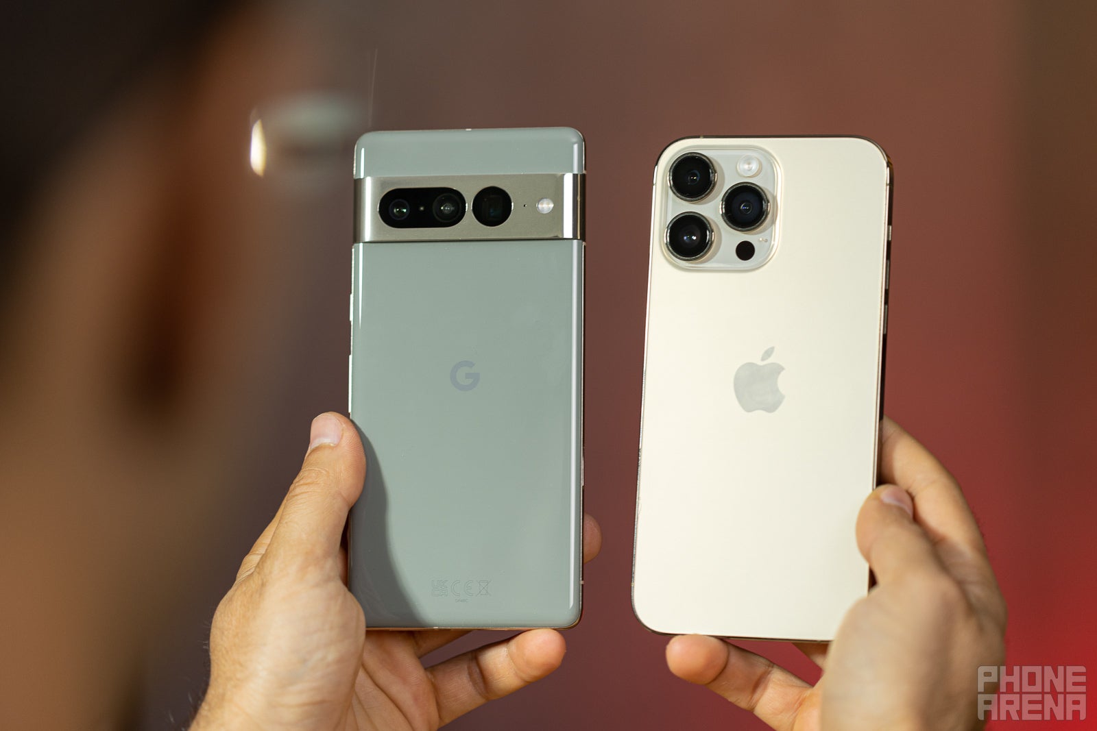 (Image Credit - PhoneArena) - Google Pixel 7 Pro vs iPhone 14 Pro Max: main differences