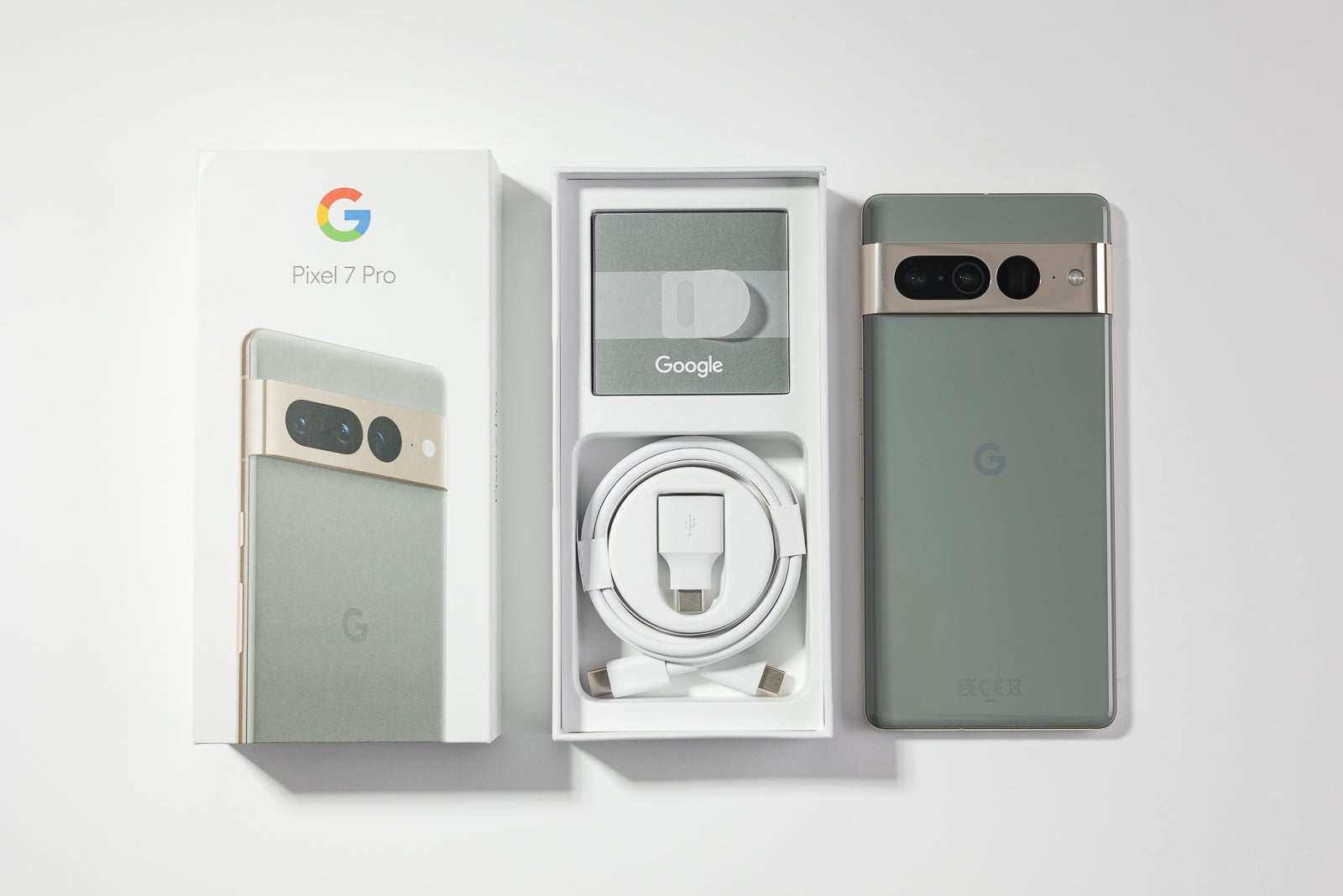 (Image credit - PhoneArena) Pixel 7 Pro box contents - Google Pixel 7 Pro Review: best bargain flagship refined