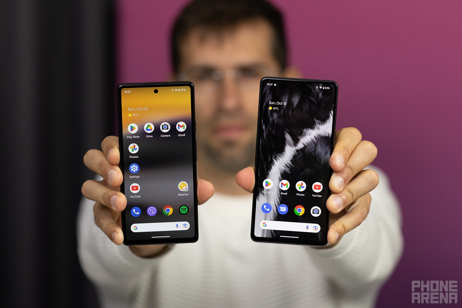 (Image Credit - PhoneArena) - Google Pixel 6a vs Pixel 7: main differences