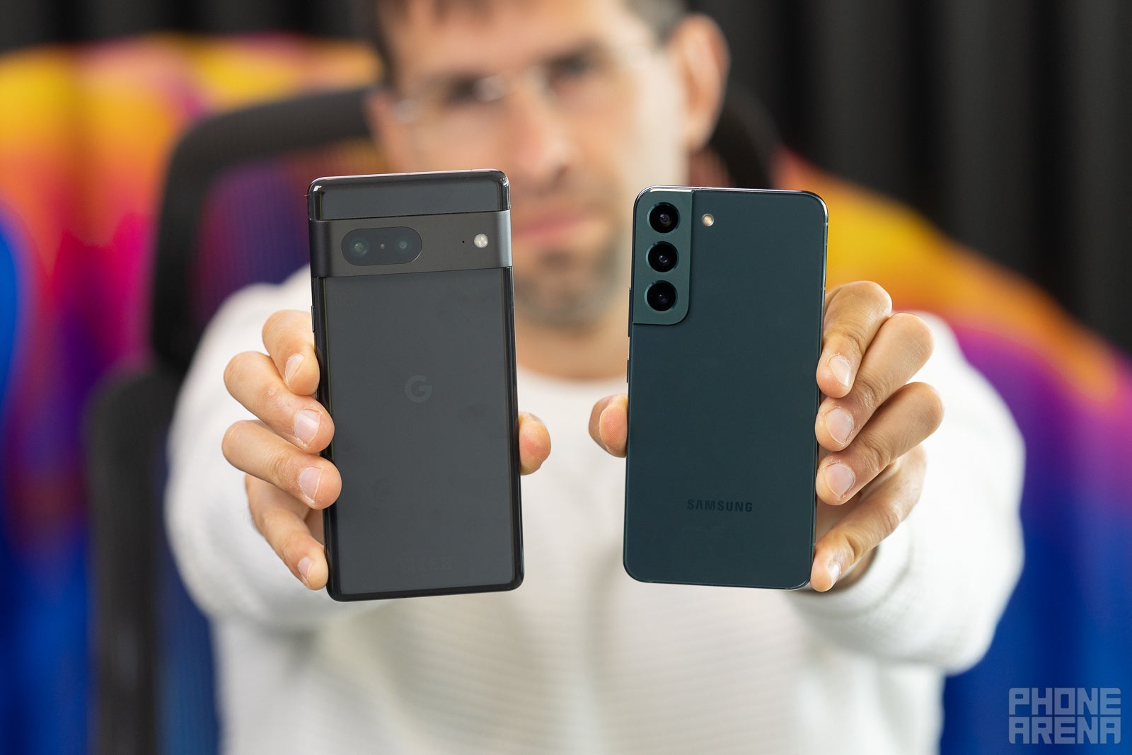 google pixel 7 vs samsung s22 camera comparison