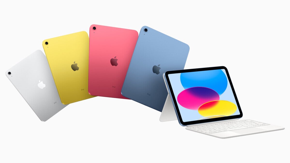 Nuevas opciones de color para iPad (2022) y accesorio de teclado opcional: vista previa de Apple iPad (2022): una actualización de diseño muy esperada