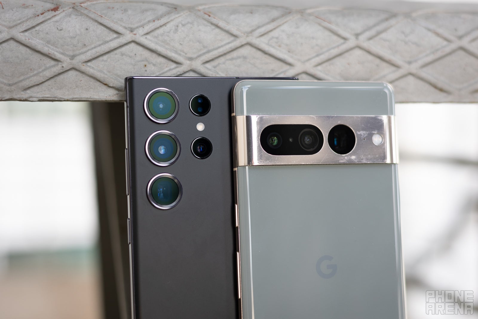 (Image Credit - PhoneArena) The Galaxy has an extra zoom camera - Samsung Galaxy S23 Ultra vs Google Pixel 7 Pro: the battle of Androids