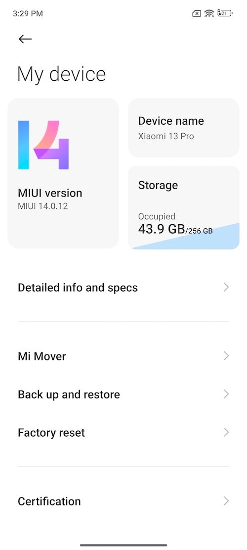 MIUI 13 (Xiaomi)