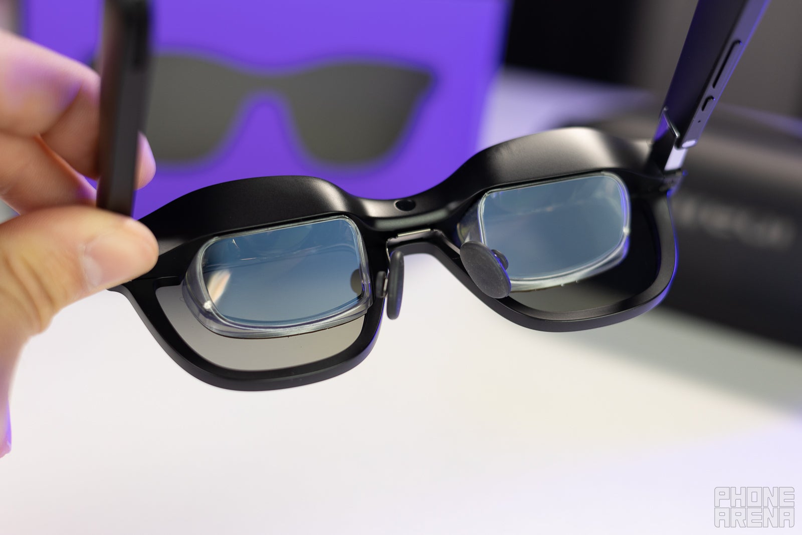 (Image Credit - PhoneArena) Xreal Air lenses - Xreal Air review: Experiencing our bright AR future, today