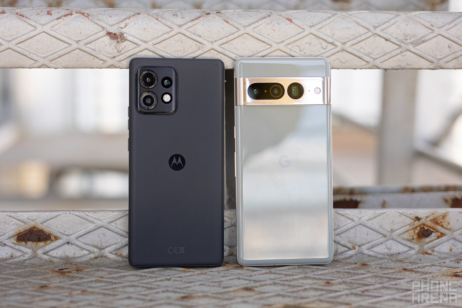 (Image Credit - PhoneArena) Motorola goes with a smaller battery, but don&#039;t expect a major hit to battery life - Motorola Edge 40 Pro vs Pixel 7 Pro