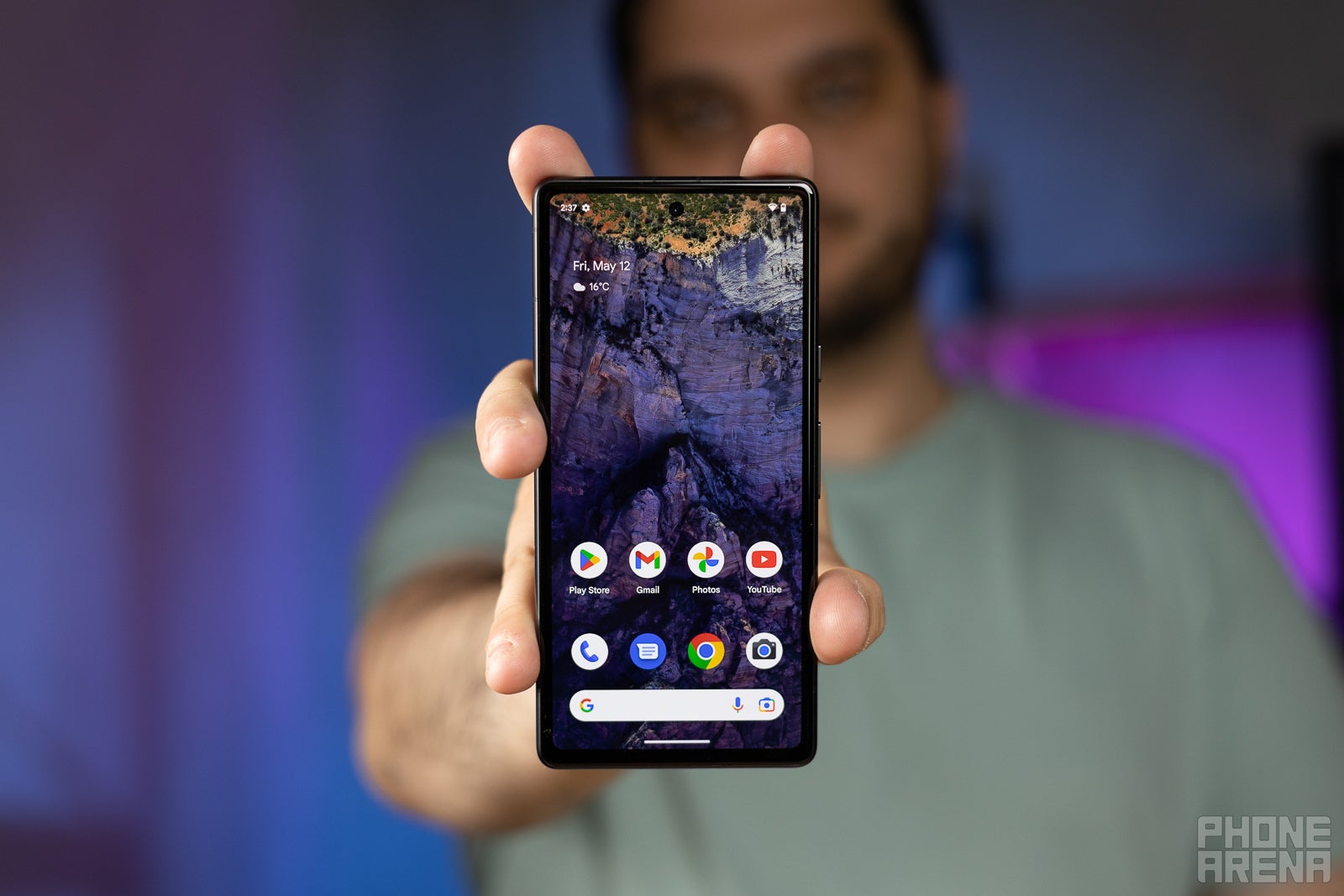 (Image credit - PhoneArena) Google Pixel 7a display - Google Pixel 7a Review: It&#039;s worth it