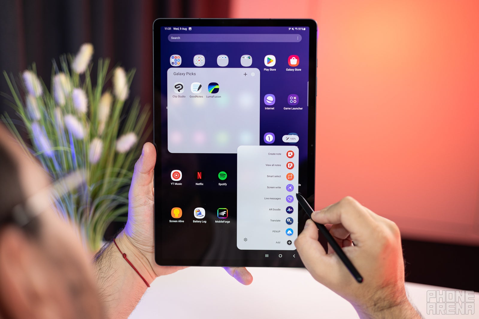Samsung Galaxy Tab S9 Plus Review: A great one! - PhoneArena
