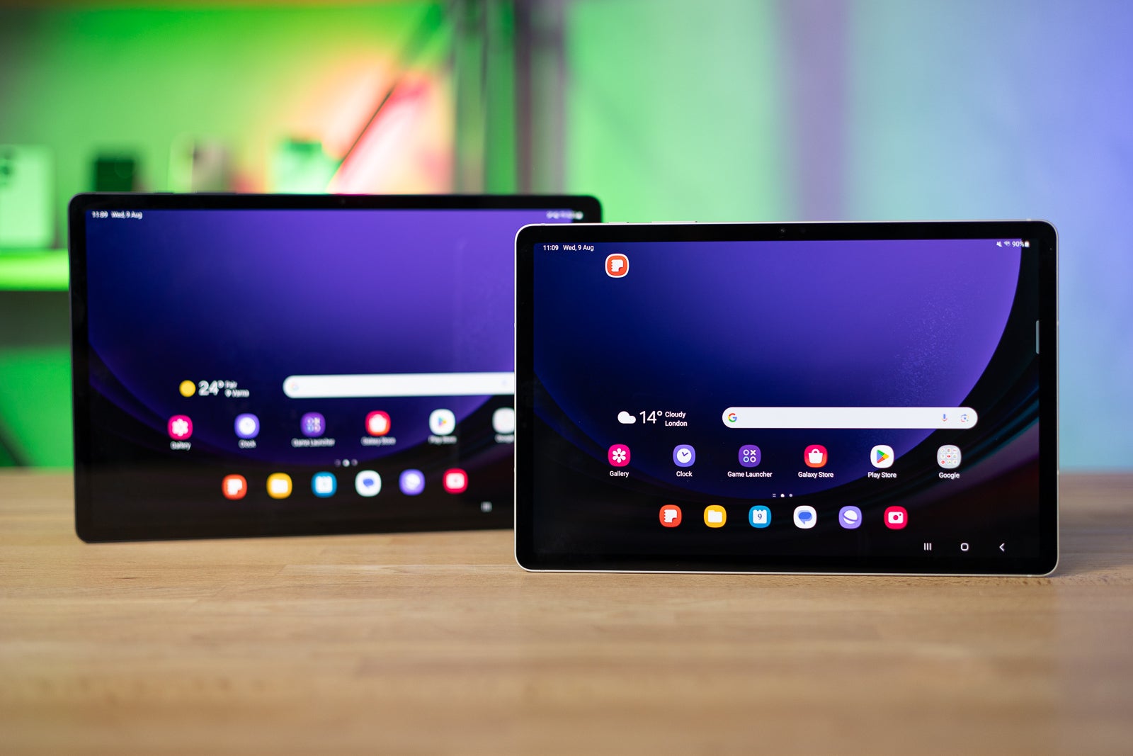 Galaxy Tab S9 Plus vs Galaxy Tab S9: It's just a matter of size, really ...