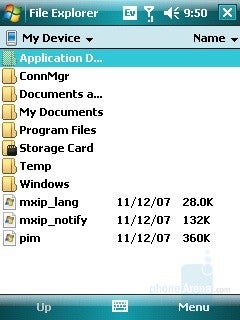 File Explorer - Samsung SCH-i760 Review
