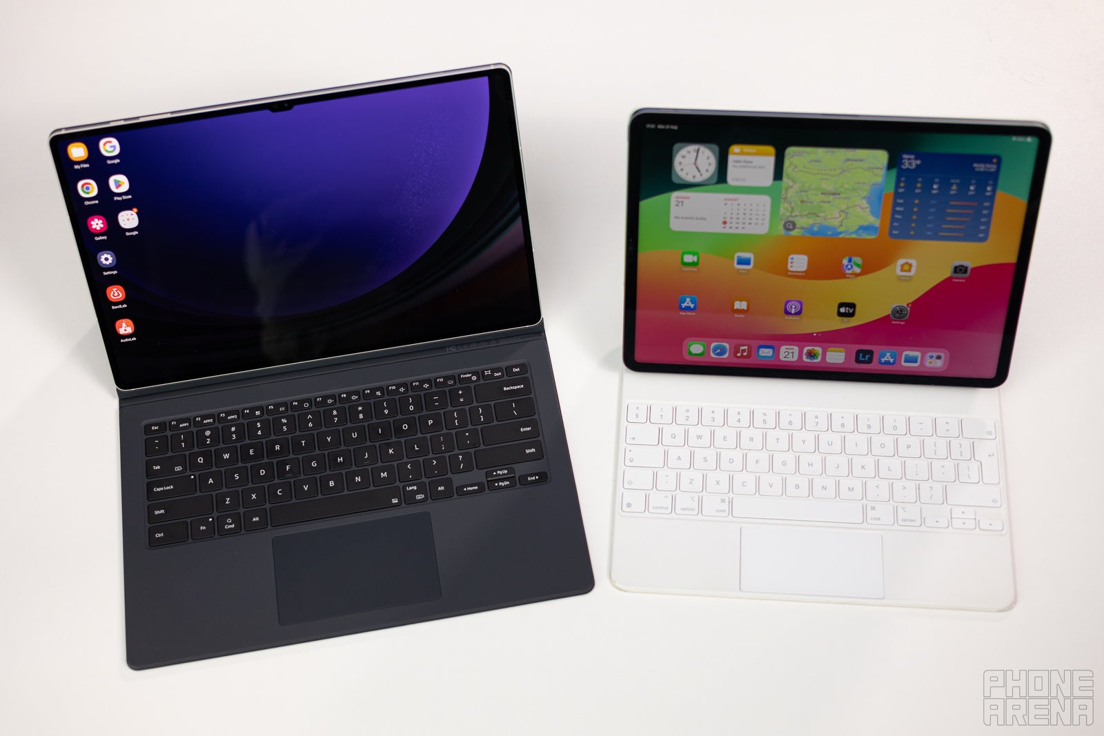 Samsung Galaxy Tab S9 Ultra vs Apple iPad Pro 12.9: what&#039;s the better laptop replacer?