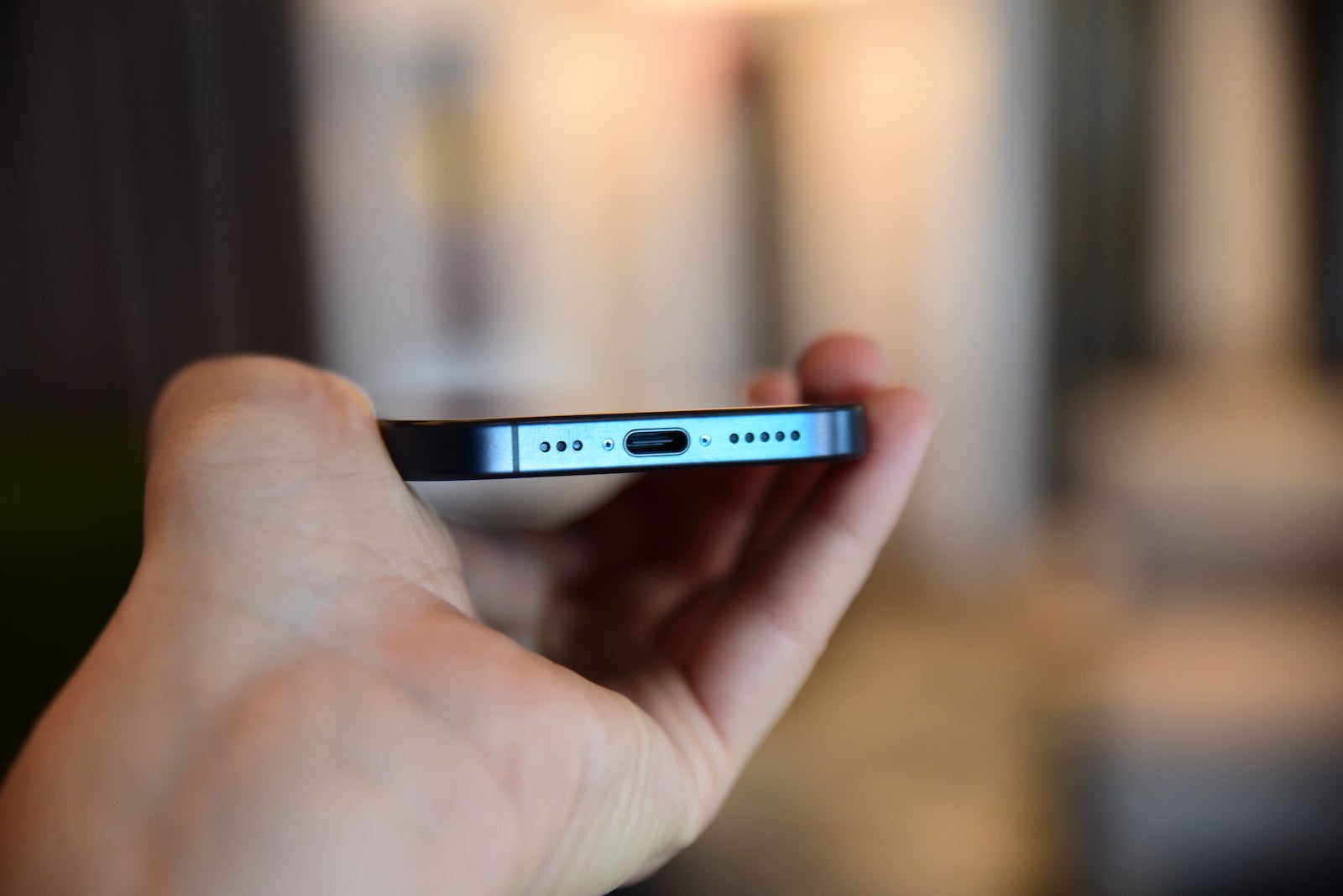 (Image Credit - PhoneArena) Now, with a USB-C port - iPhone 15 Pro Review: enter the era of USB-C