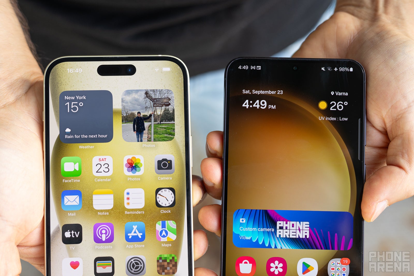 iPhone 15 Plus vs Galaxy S23 Plus: The battle of the pluses - PhoneArena