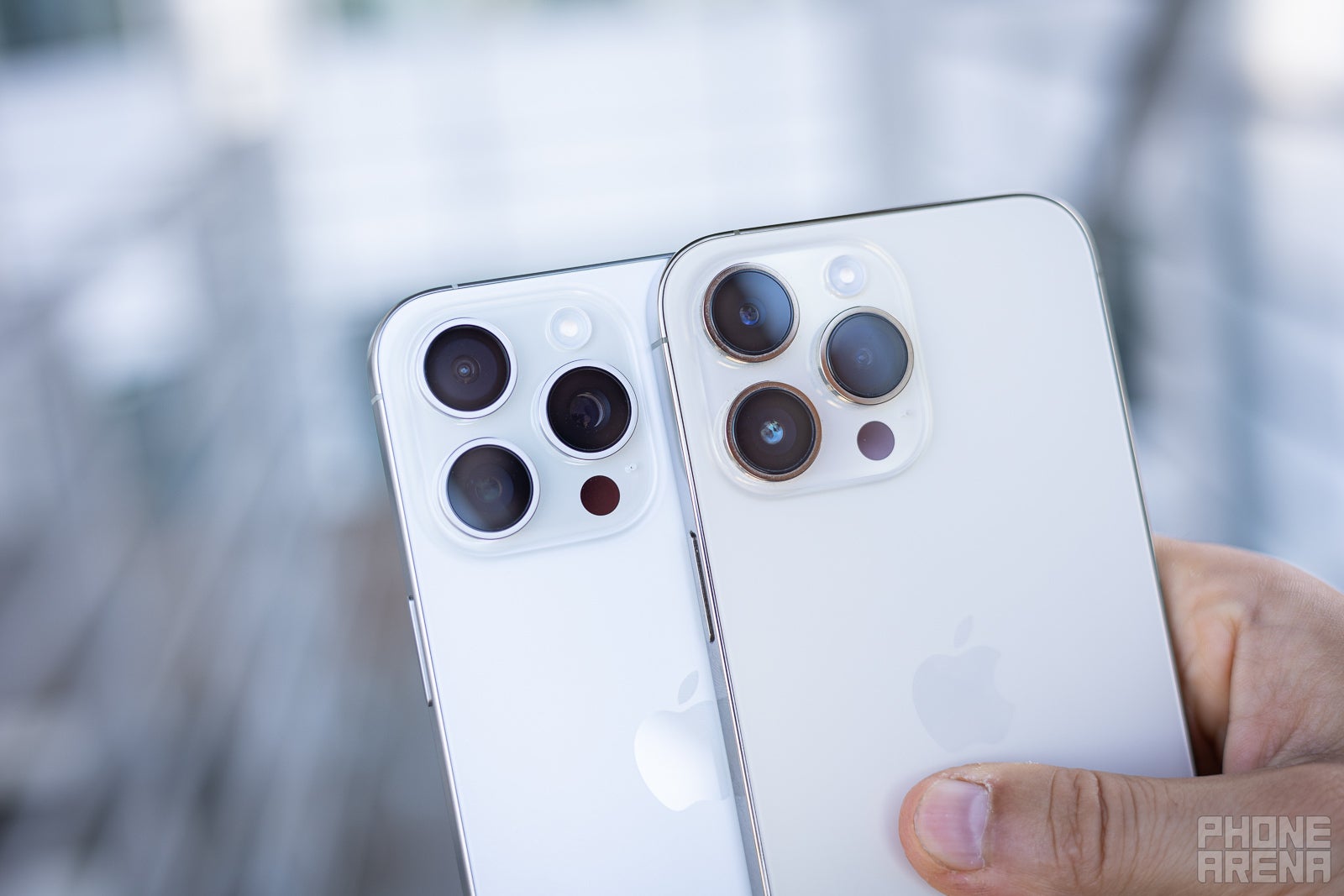 iPhone 15 Pro Max vs iPhone 14 Pro Max (Image credit - PhoneArena) - Apple iPhone 15 Pro Max vs iPhone 14 Pro Max: main differences