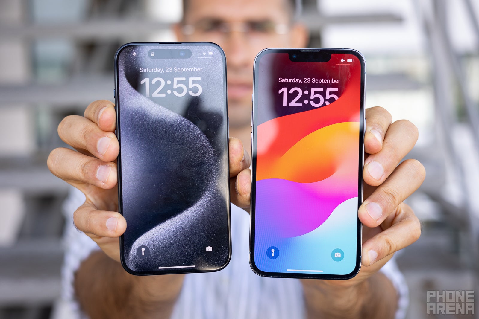 (Image Credit - PhoneArena) - iPhone 15 Pro vs iPhone 13 Pro: what has changed?