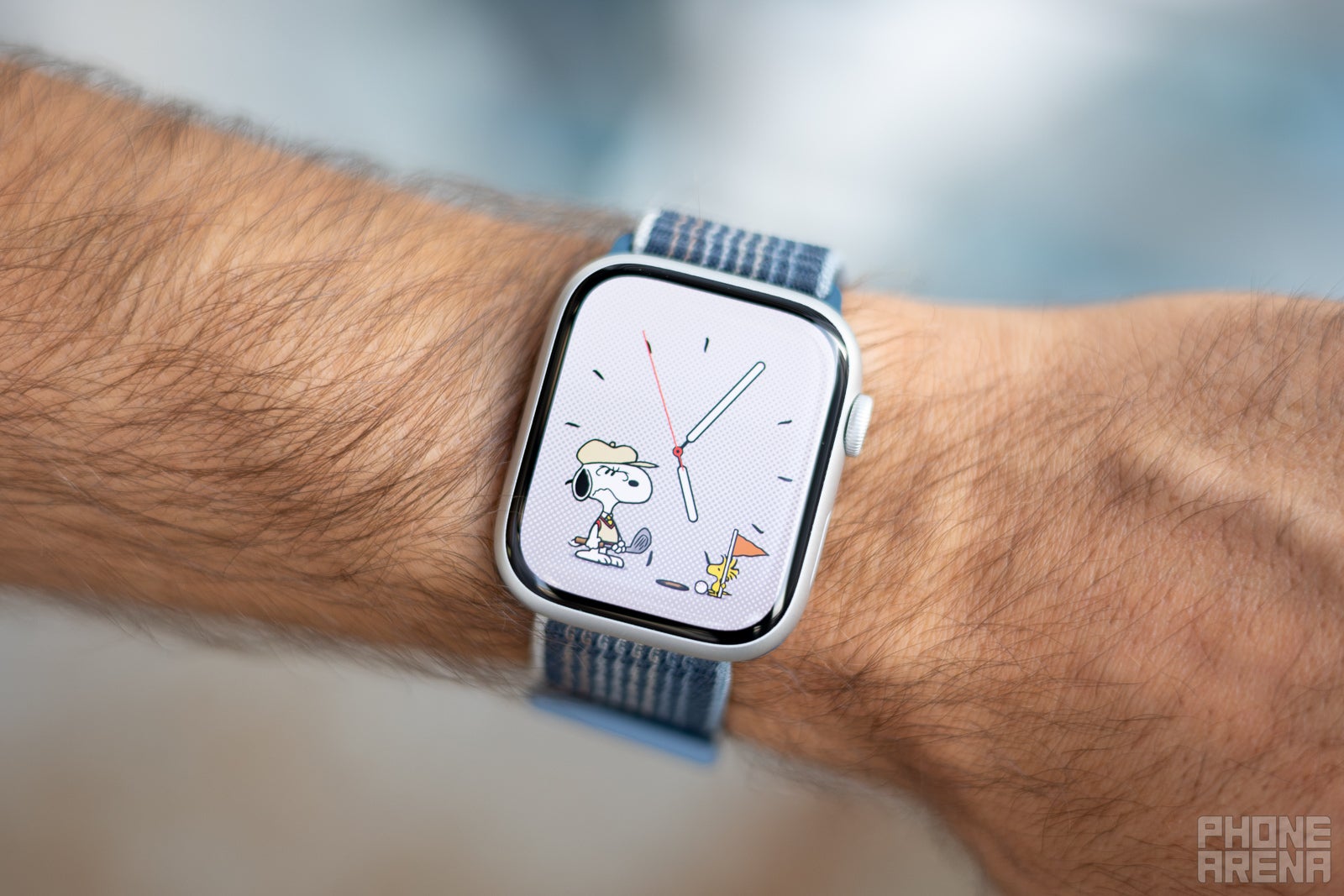 (Image Credit - PhoneArena) Snoopy is twice as bright on the Series 9 - Apple Watch Series 9 Review: Minor changes