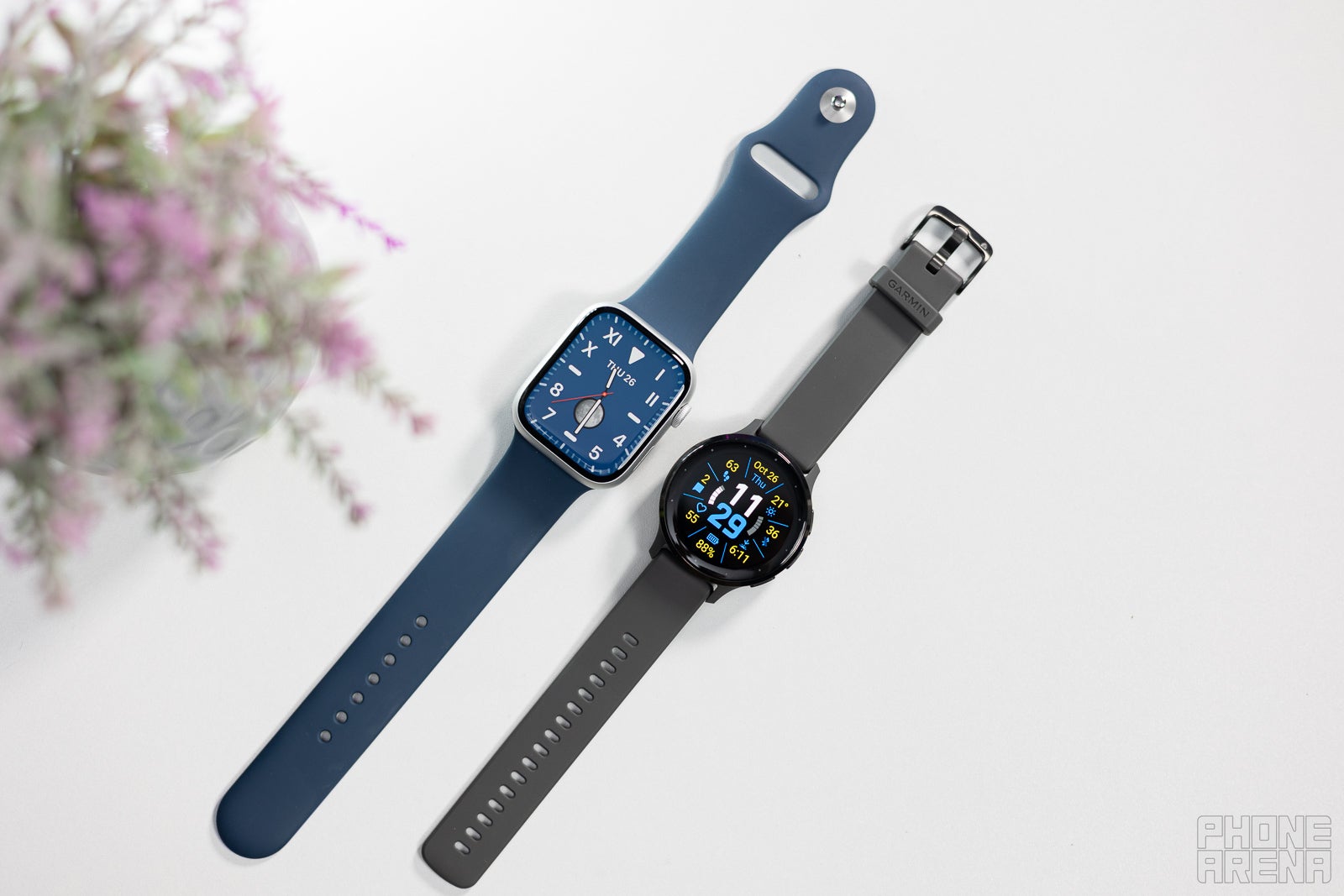 (Image Credit - PhoneArena) - Garmin Venu 3 vs Apple Watch Series 9: Garmin has one big advantage